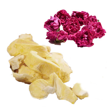 vacuum freeze dried flowers and pet foods